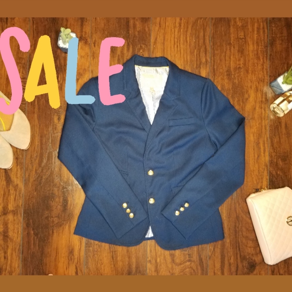 Banana Republic Navy Blazer